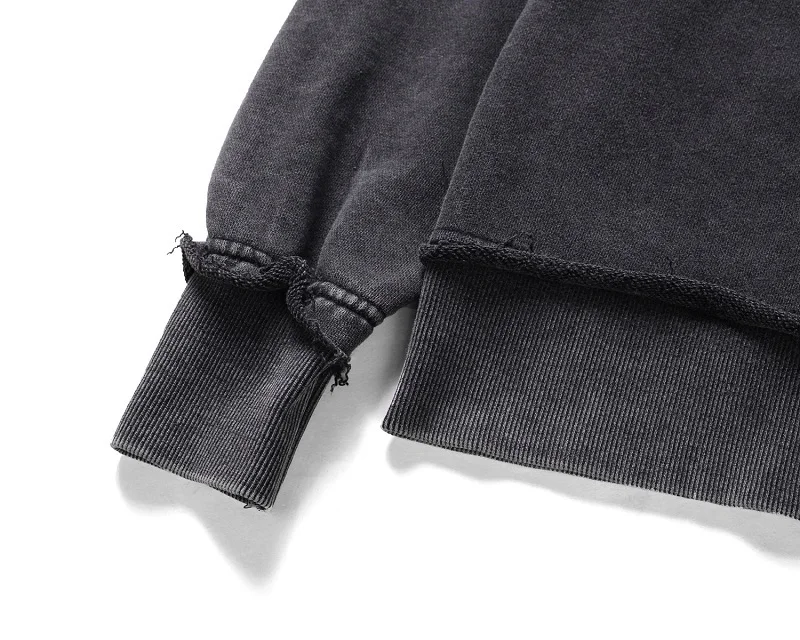 QoolXCWear зимние мужские хип хоп однотонные черные толстовки Осень вниз плеча Kanye толстовки уличная одежда верхняя одежда L063