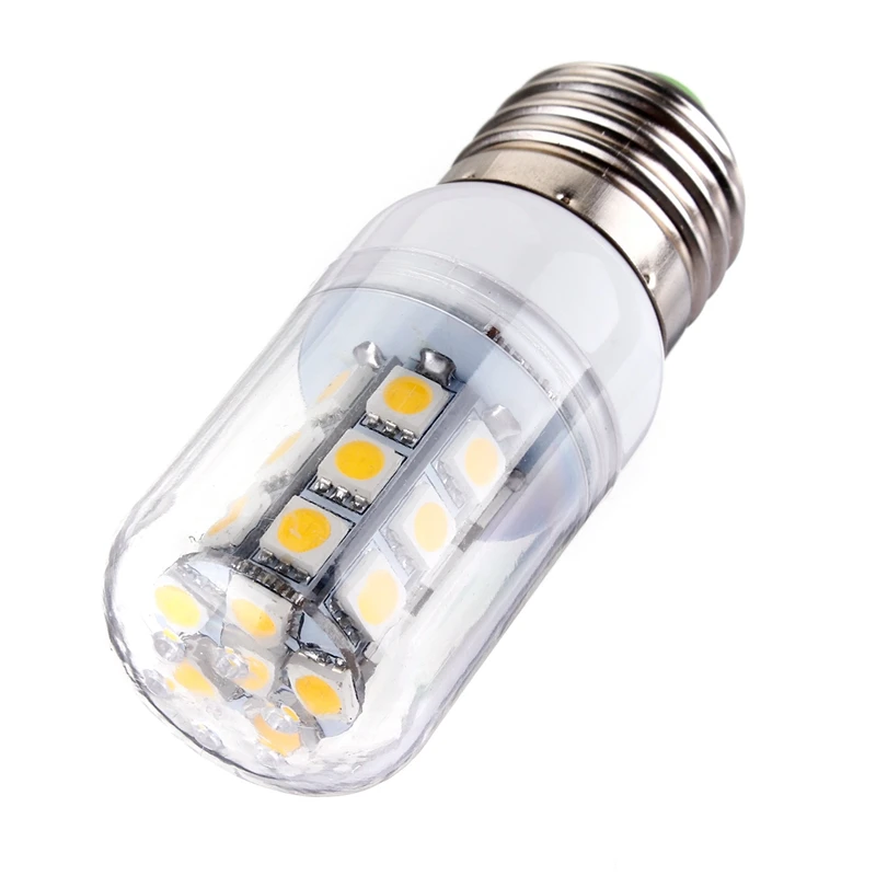 Светодиодная лампа Кукуруза E27 3 Вт 27 светодиодов 5050 SMD энергосберегающая