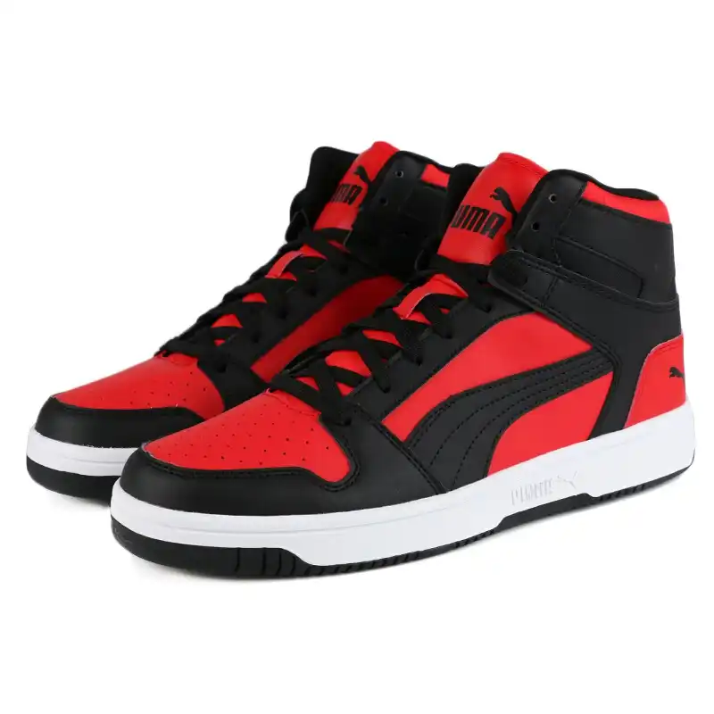puma rebound layup sl high top trainers mens