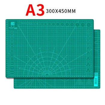 

A3 A4 A5 PVC Cutting Mat Pad Patchwork Cut Pad A3 Patchwork Tools Manual DIY Tool Cutting Board Double-sided Self-healing