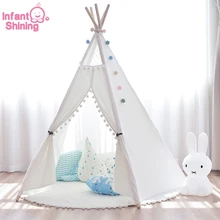 Игровая палатка детский игровой домик детская палатка игровая комната принцесса комната девушка украшения для комнаты ребенок чтения Кукольный дом