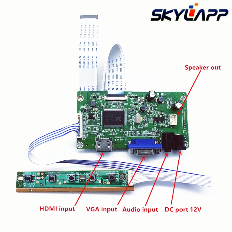 N140BGE-E33 N140BGE-E43 N140BGE-E3W HDMI + VGA LCD LED LVDS EDP 컨트롤러 보드 드라이버, 1366(RGB)× 768 