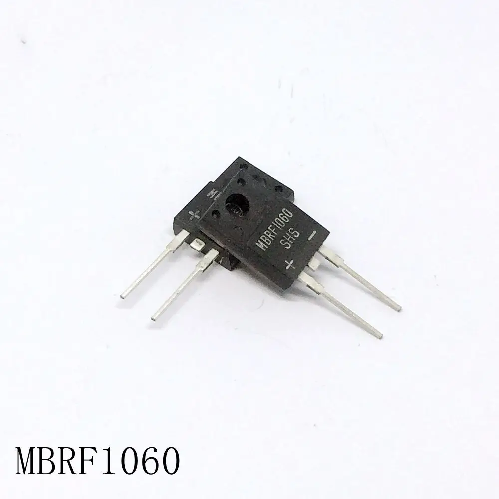 Диод Шоттки MBRF1060 TO-220F-2 10A/60V 10 шт./лот новинка в наличии на складе | Инструменты