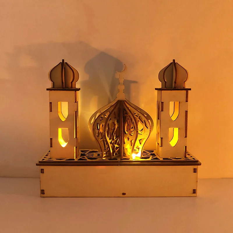 FÜHRTE Ramadan Licht Lampe EID Mubarak Dekoration Für Home 2022