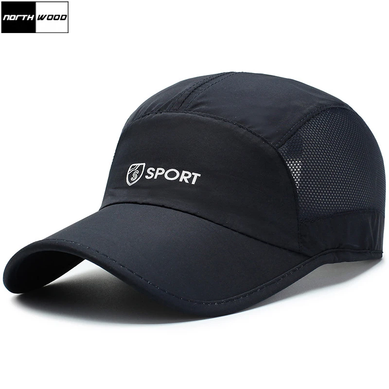 

[NORTHWOOD] Breathable Women Summer Cap Quick Dry Baseball Cap Men Snapback Hats Hip Hop Dad Hat