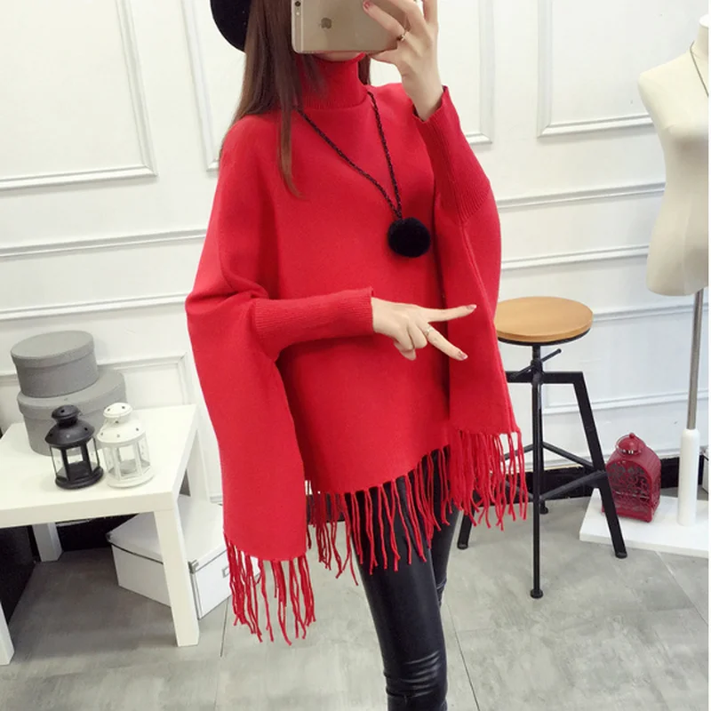 Рисунок 4 - Женский свитер-накидка с рукавом летучая мышь