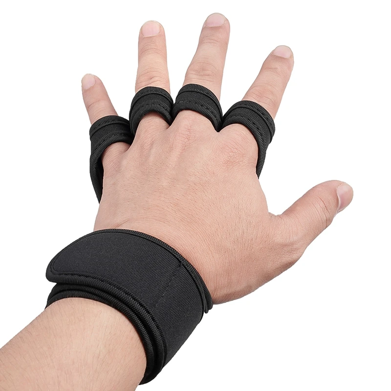 1 Pair Gym Gloves Heavyweight Sports Exercise Weight Lifting Gloves Body Building Training Sport Fitness