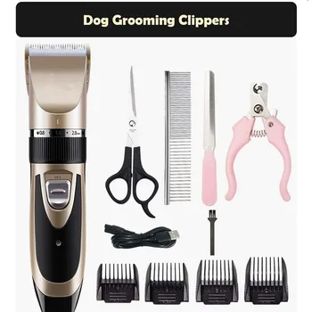 

Animal Grooming Clippers Cat Dog Cutter Hair Cutting Machine Shaver Electric Hair Clipper Professional Pet Dog Hair Trimmer