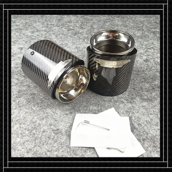 

1 piece Carbon fiber Exhaust tip For MI-NI Coo-per S R55 R56 R57 R58 R59 R60 R61 F54 F56 F57 F60 JCW Muffler Tailpipe