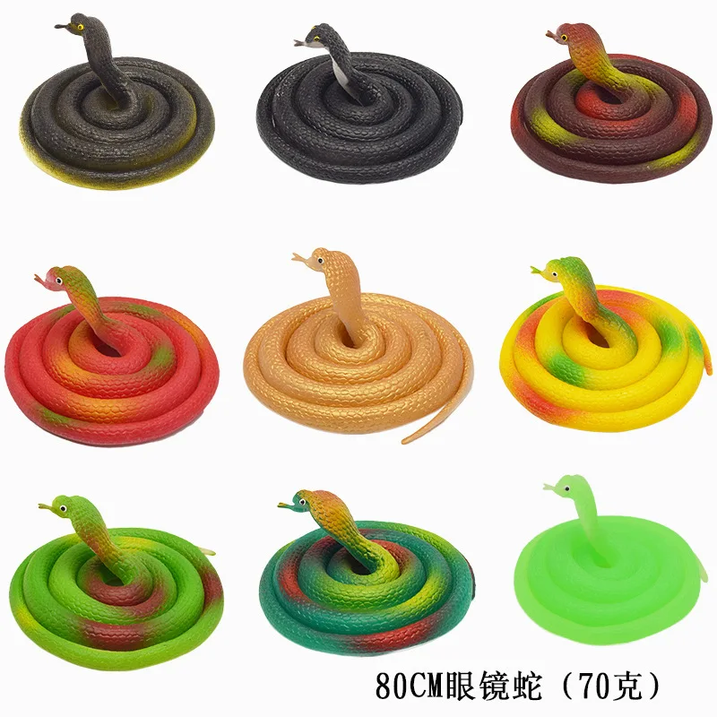 Spoof toy soft rubber simulation mouse centipede big spider scorpion snake Halloween spoof tricky scary insect toy