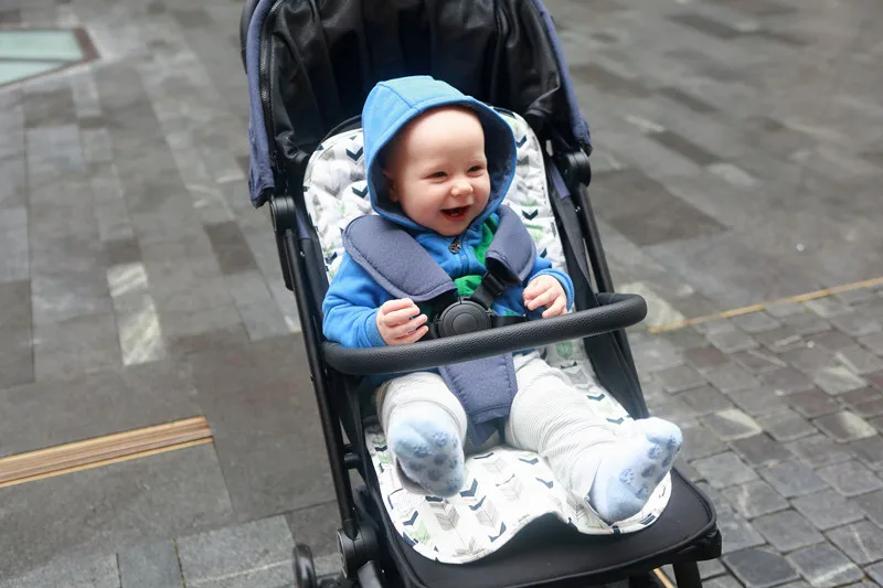 baby stroller accessories gadgets Baby Stroller Pad Pure Cotton Seat Cushion Toddler Seat Mat Infant Pram Liner Carriage Pushchair Buggy Mat Stroller Accessories baby stroller accessories bag