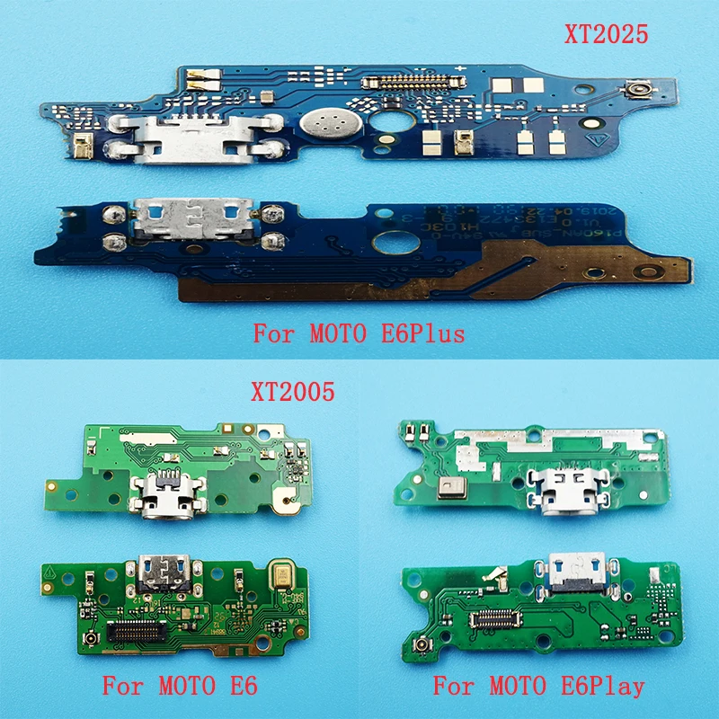 10pcs Micro USB Flex Cable For MOTO E6/XT2005 E6plus/XT2025 E6play Port Charger Dock Plug Connector Replacement Mic Board | Обустройство