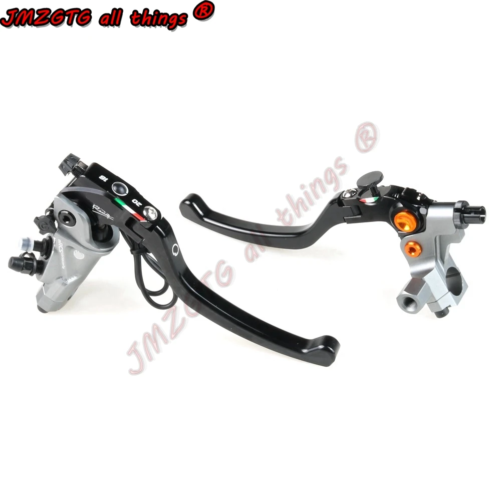 US $63.92 CNC Production RCS 19 Motorcycle Brake Master Cylinder Cable clutch Radial Brake Pump 22mm Universal For Honda Yamaha Kawasaki S