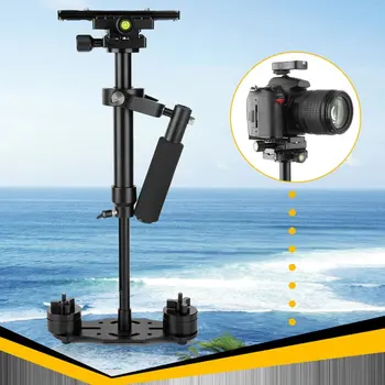 

S40 Steadycam Scalable Carbon Fiber Handheld Stabilizer Steadicam for Canon Nikon Sony DSLR Camera Compact Camcorder