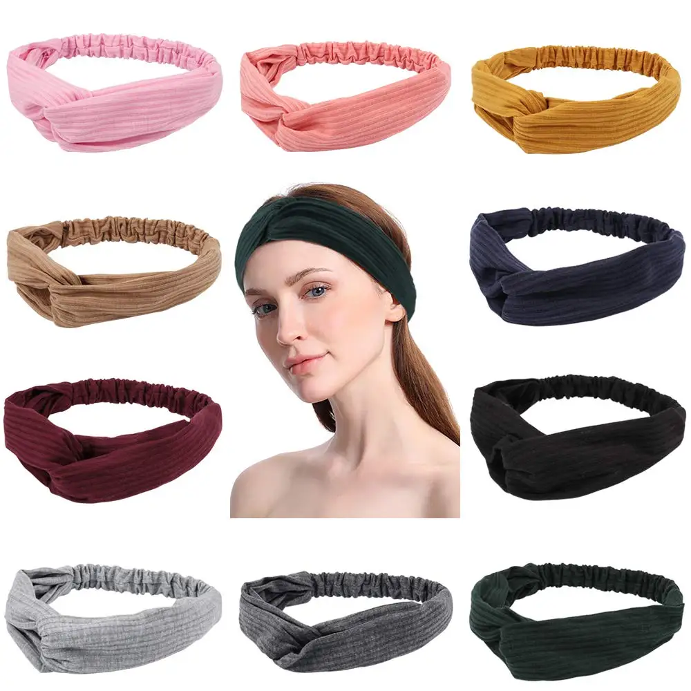 

Hair Accessories 10 Pcs Headbands Hair Band for Washing Face Workout Headbands for Women Fashion Wide Turban Headbands for Women