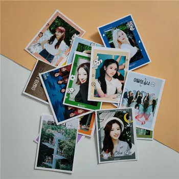 

16 Pcs Kpop LOONA Girls Team Album MV FavOriTea Self Made LOMO Card Jeon Hee Jin Go Won Hyun Jin Photocard For Fans Collection