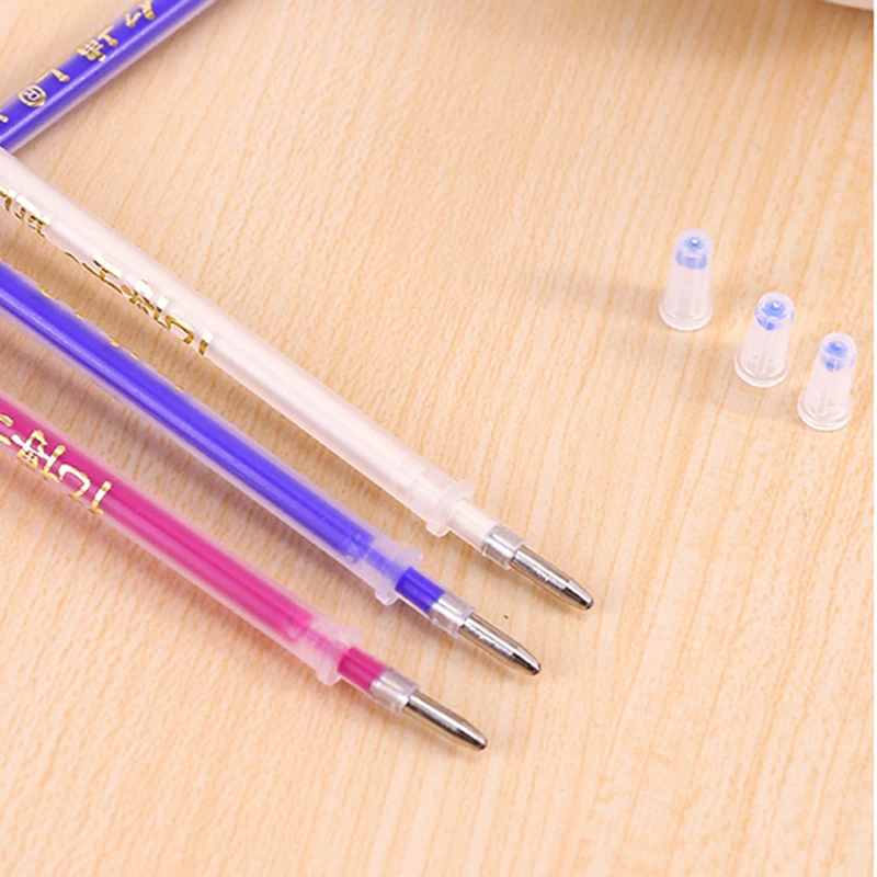 

100pcs Heat Erasable Pen High Temperature Disappearing Fabric Marker Refills LHB99