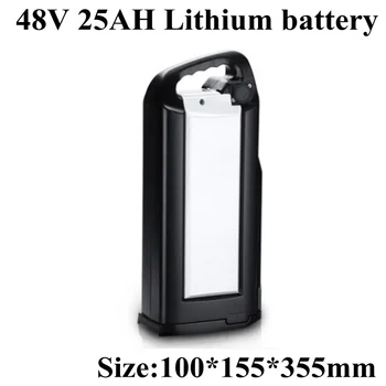 

48v 25ah Lithium Ion 18650 Li-ion Battery Pack with Bms 13s for 48V 1000W 1500W 2000W Ebike ,e Bicycle,scooter +3A Charger