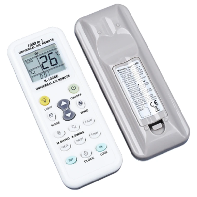 1000 In 1 Universal A/C Remote Control LCD Controller for Smart Home Air Conditioner Remote Control