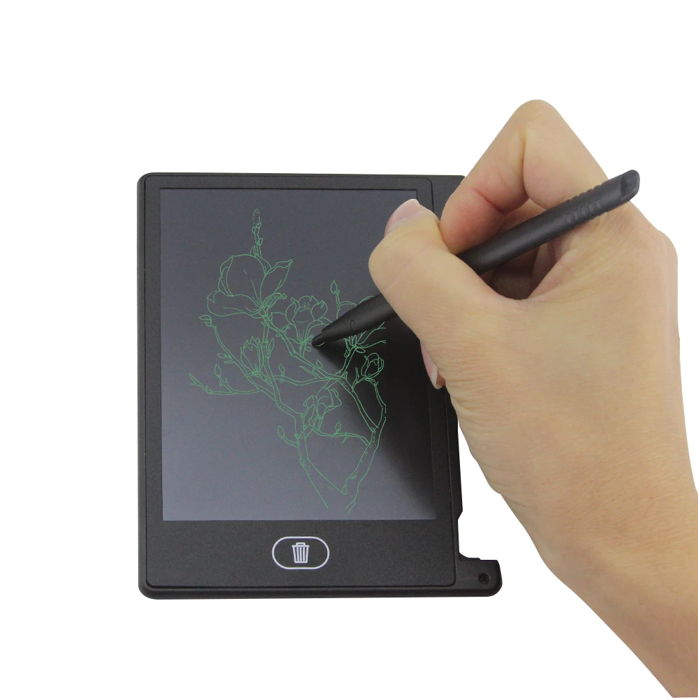 

LCD Writing Tablet 4.4 Inch Digital Drawing Electronic Notepads Ultra Thin Mini Portable Touchpad Track Board Paperless For Kids