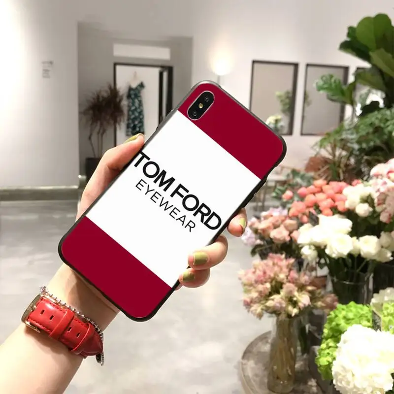 Cutewanan Fashion Design Brand Tom Ford Diy Luxury Phone Case For Iphone 11  Pro Xs Max 8 7 6 6s Plus X 5s Se Xr Case - Mobile Phone Cases & Covers -  AliExpress