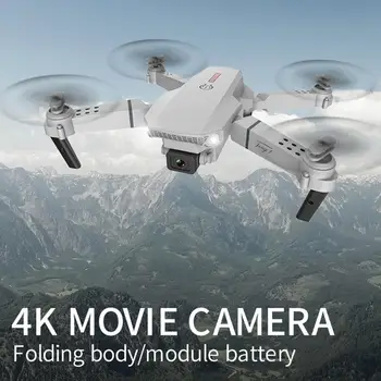 

E88 WIFI FPV Drone With Wide Angle HD 4K Switchable Dual Camera Height Hold Mode RC Foldable Quadcopter Drone Gift