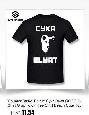 Counter Strike T Shirt Csgo T-Shirt Short Sleeve 100 Percent Cotton Tee Shirt Man Plus size Beach Cute Graphic Tshirt