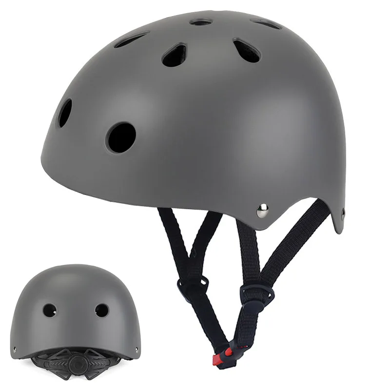 Детский велосипедный шлем KINGBIKE матовый черный для скутеров колесо баланса