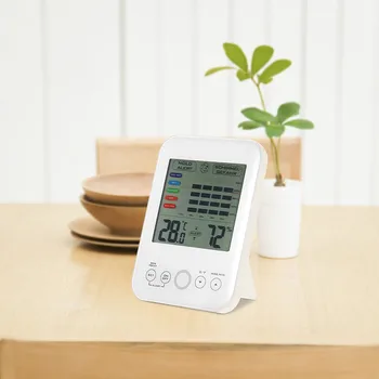 

Mold Alarm Digital Hygrometer Thermometer With Mold Alarm And LCD Display Indoor Weather Station Digital Hygrometer