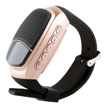 

B90 Bluetooth Speaker Watch, Multifunctional Portable Sports Smart Bracelet Speaker(Gold)