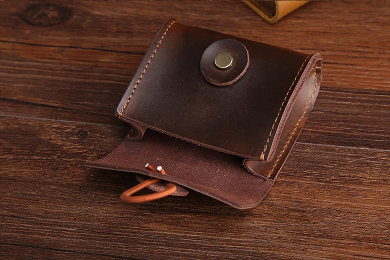 For Airpods Headphone Case Cover Luxury Genuine leather Case For Apple AirPods 2 Bag Air pods Earpods Accessories Earphone Bags