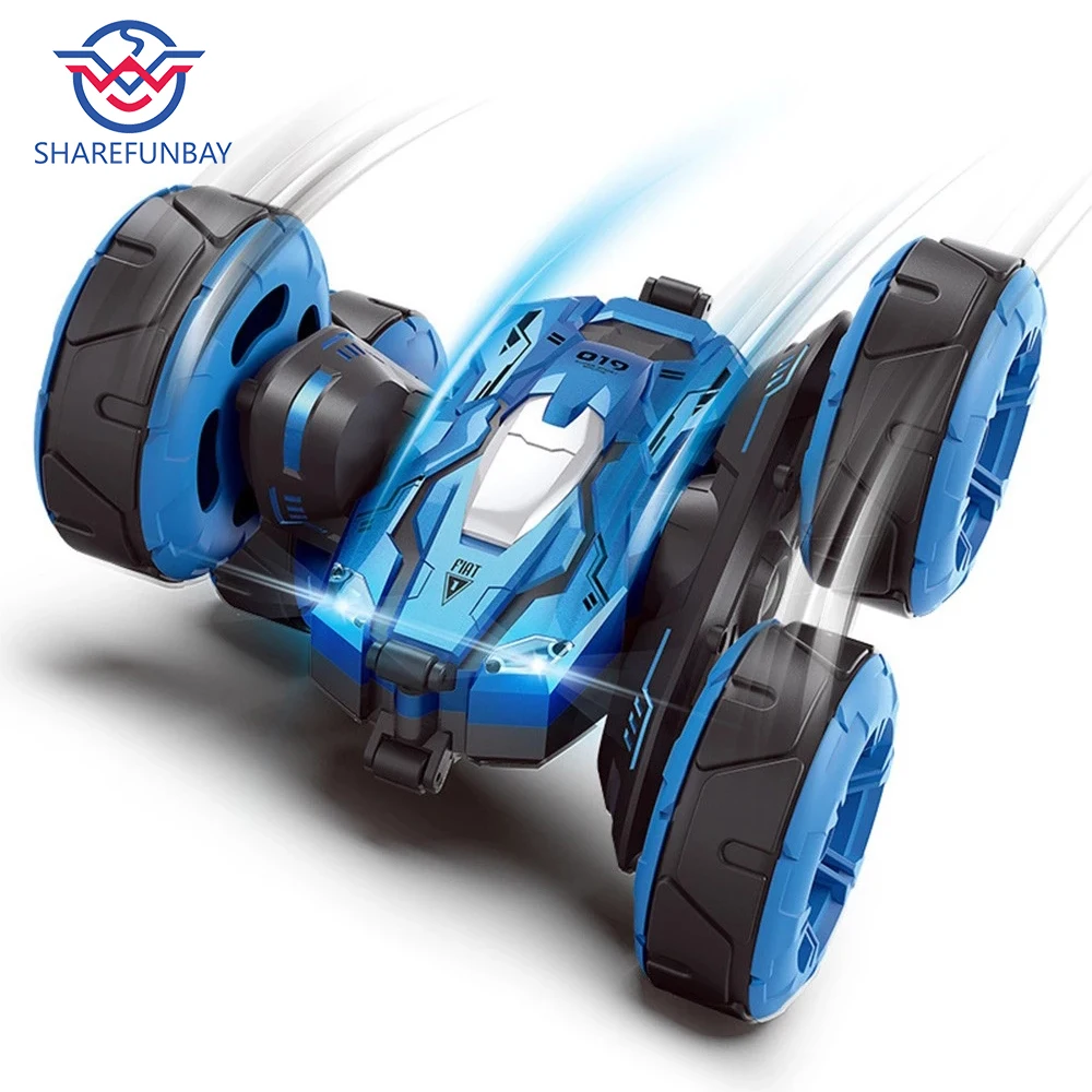 

Rc car 4wd large size off-road remote control car drift stunt deformation double-sided car rechargeable children's toy car