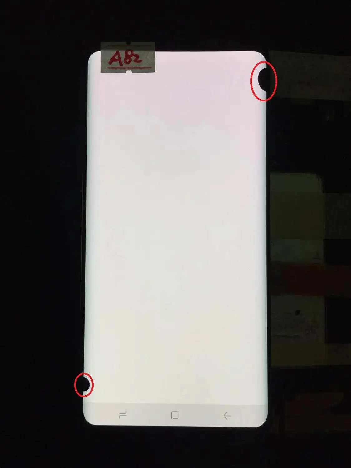 NO.A82 AMOLED lcd для SAMSUNG Galaxy display S8+ Plus G955 G955F сенсорный экран дигитайзер - Цвет: NO.A82