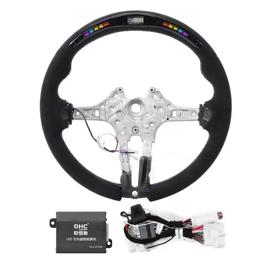 Рулевое колесо для BMW M3 F80 M4 M2 F20 F22 F30 F32 M Sport 2013 2014 2020|Рулевые колеса и ступицы