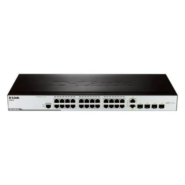 Коммутатор d-link des-3200-28/c1a 24x100mb 2sfp управляемый | Компьютеры и офис
