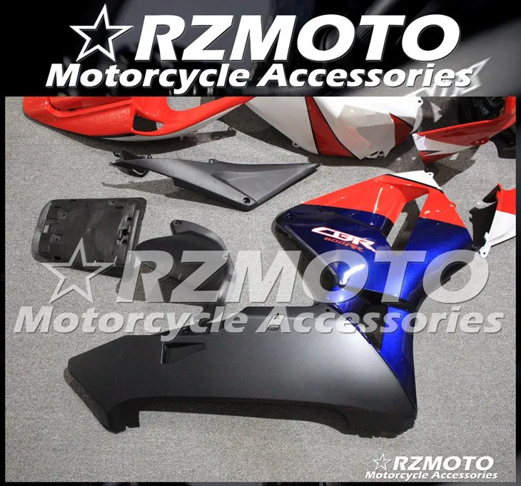 4 подарки ABS мотоцикл полный обтекатель комплект подходит для CBR600RR F5 2005 2006 05 06 cbr600 600RR тела набор красный черный