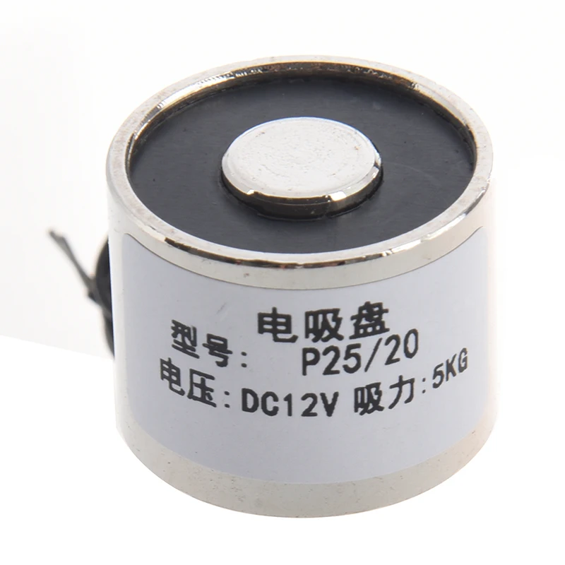 

HOT- Electromagnet 11 LB DC 12V Holding Electromagnet Lift Magnet Electric Motor