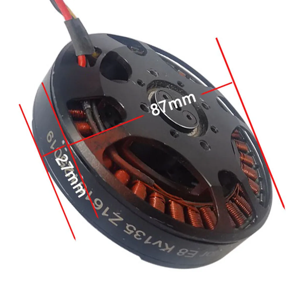8727(8110) U8 High Efficiency Multi Axis Drone Rotor Disc UAV Brushless Motor Airplane Plant Protection Aircraft