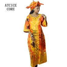 Дашики Платье африканские платья для женщин Базен riche Дизайн вышивка платье длинное платье