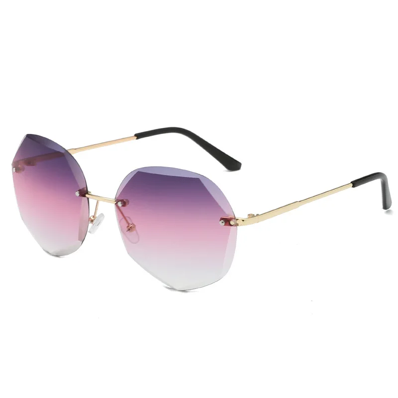 Новые крутые многоугольные шестиугольные Модные мужские и женские океанские очки с защитой от ультрафиолета солнцезащитные очки UV400