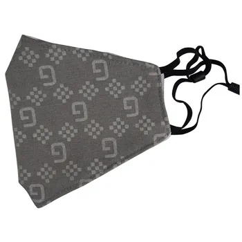 

Hot Reuse Protection Breathable Masks Cotton solid Dustproof Washable Reuse Mask non-slip replaceable filter elastic earhook