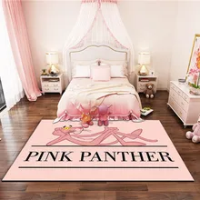 Коврики с узором из мультфильмов для принцессы для девочек, спальни, кабинет, прикроватный коврик с животным принтом, креативный прелестный ковер, ковер, модные коврики