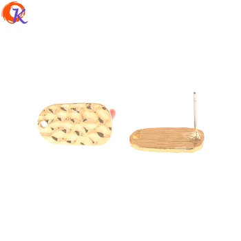 

Cordial Design 100Pcs 11*19MM Jewelry Accessories/Earring Stud/DIY/Oval Coin Shape/Earring Making/Hand Made/Earring Findings