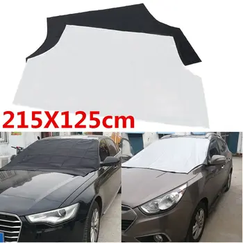 

215x125cm Magnetic Car Windscreen Windshield Cover Heat Sun Shade Anti Snow Ice Shield Dust Protector Winter Summer Outdoor