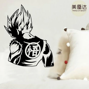 

Dragon Ball Monkey Wall Sticker Japanese Anime Room Shopping Mall Cafe Plastic Cartoon Decoration Single-piece Package LIPC