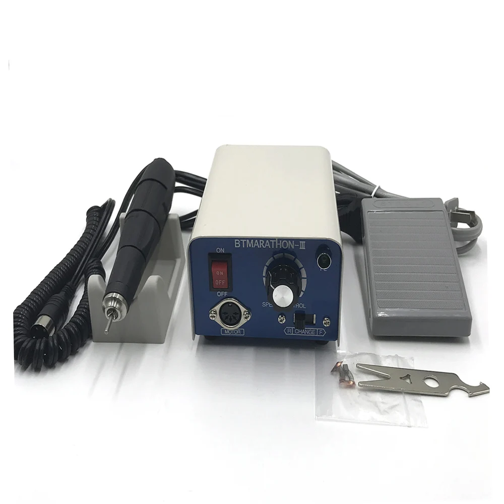 

Strong BT Marathon Escort3 Professional Control Box Electric Manicure 35000RPM H37L1 Micro Electric Manicure Drill Manicure Tool