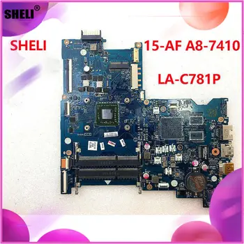 

813969-001 Laptop motherboard For HP Notebook pc 15-AF ABL51 LA-C781P 813969-501 813969-601 813970-501 A8-7410 100% test ok