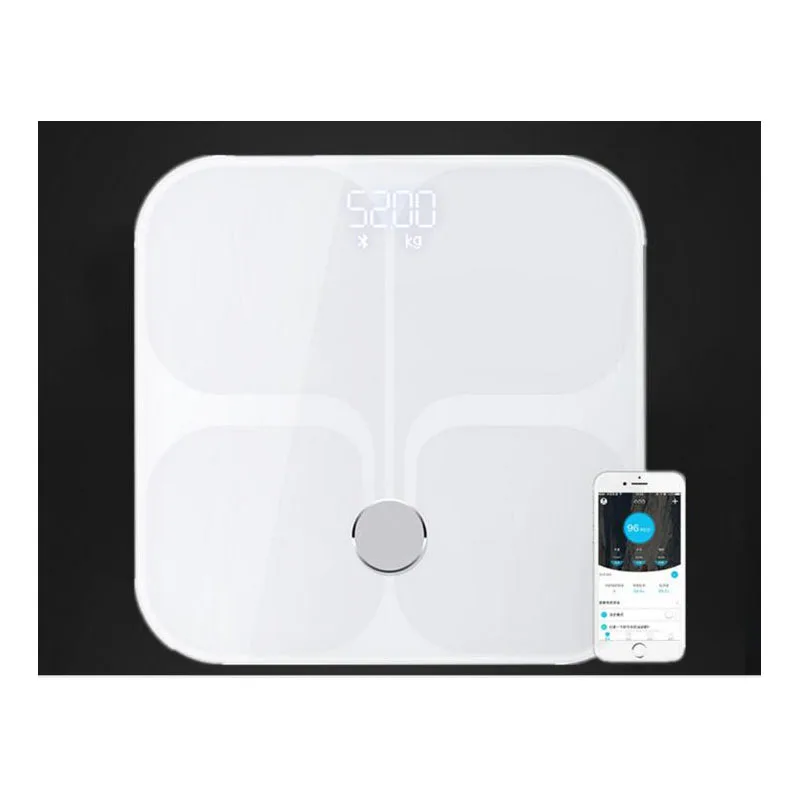 

Bluetooth Intelligent Heart Rate Body Fat Called Household Weight Scale Heart Rate Fat Body Precision Electronic Scale
