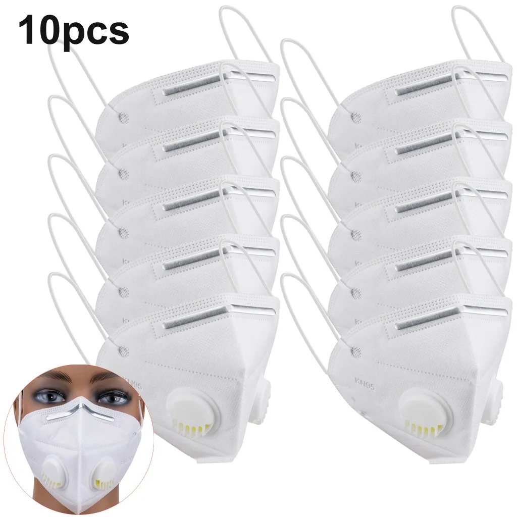 

Mascaras Respirator Mask Double Exhalation Valve Mask,dust Mask Pm2.5 Windproof Foggy Haze Pollution Mask Masque Maske