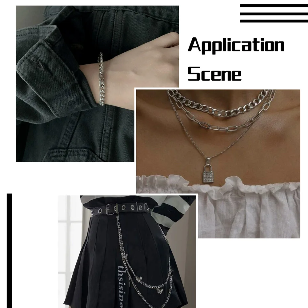 Рисунок 6 - Металлическая черная алюминиевая панцирная цепь